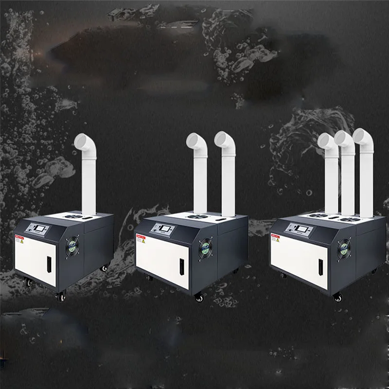 2025 Popular 220V 9KG/H Ultrasonic Atomizer Mist Maker Industrial Air Humidifier for Textile Factory view 6