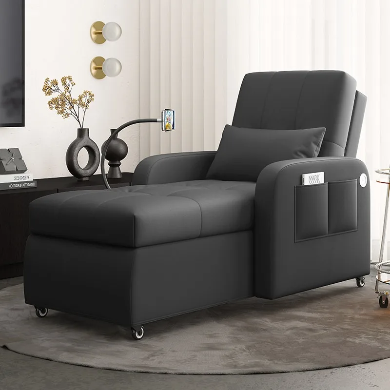 Italienisches Wohnzimmersofa mit Armlehnen, minimalistisches Design, weiches Sofakissen für Apartments, Büro, Articulos Para El Hogar, Wohnmöbel