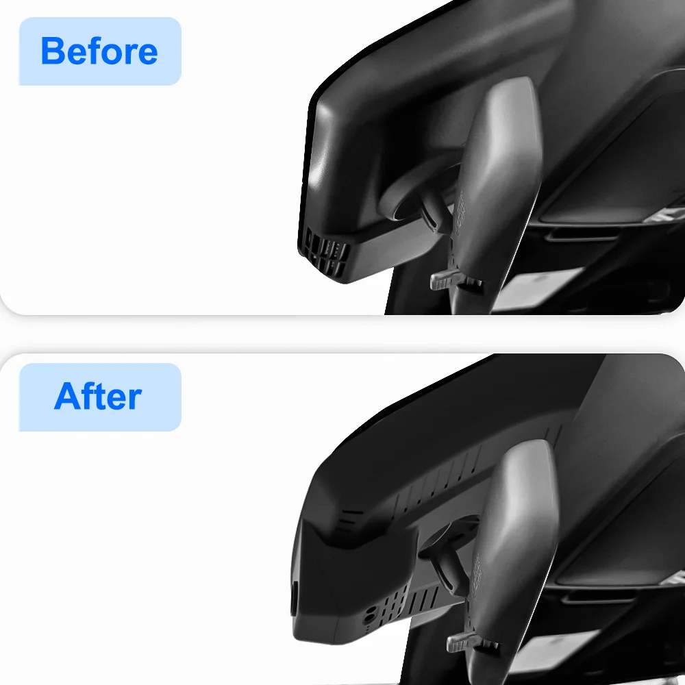 FITCAMX 4K +1080P デュアルカメラ トヨタ 4Runner 2020-2026 / bZ4X 2022-2025用、内蔵WIFI搭載ドライブレコーダー タンドラ セコイア 2017-2025用