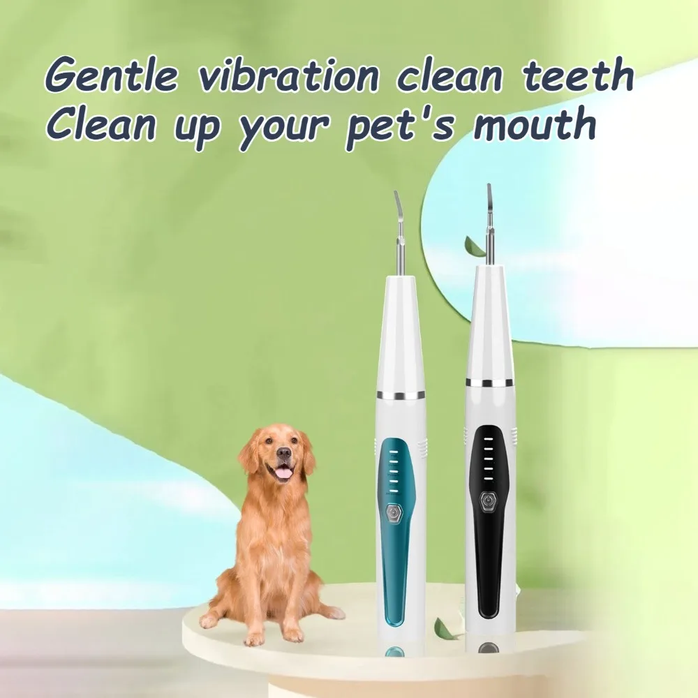 

Pet Ultrasonic Dental Cleaning Device Dog and Cat Grooming Toothbrush for Dog Dental Calculus Cleaning Device Dogs Accessories