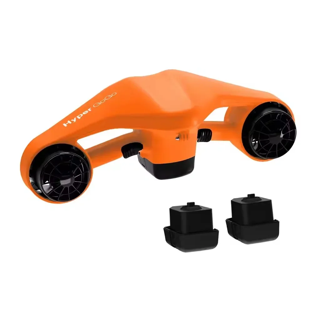 سكوتر تحت الماء مع بطاريتين، عمق 30 مترًا، وقت الجري 60 ~ 70 دقيقة، سكوتر البحر الكهربائي، محرك تحت الماء، لعب رياضي #3