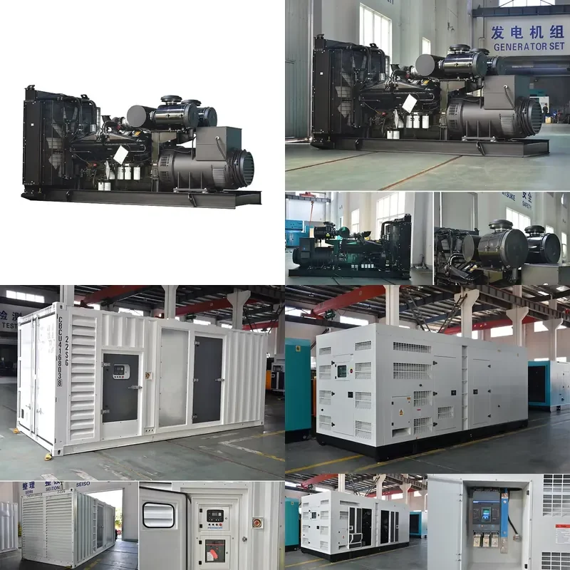 3 Phase 1200 Kva Generator Price Powered by Engine Stamford Alternator