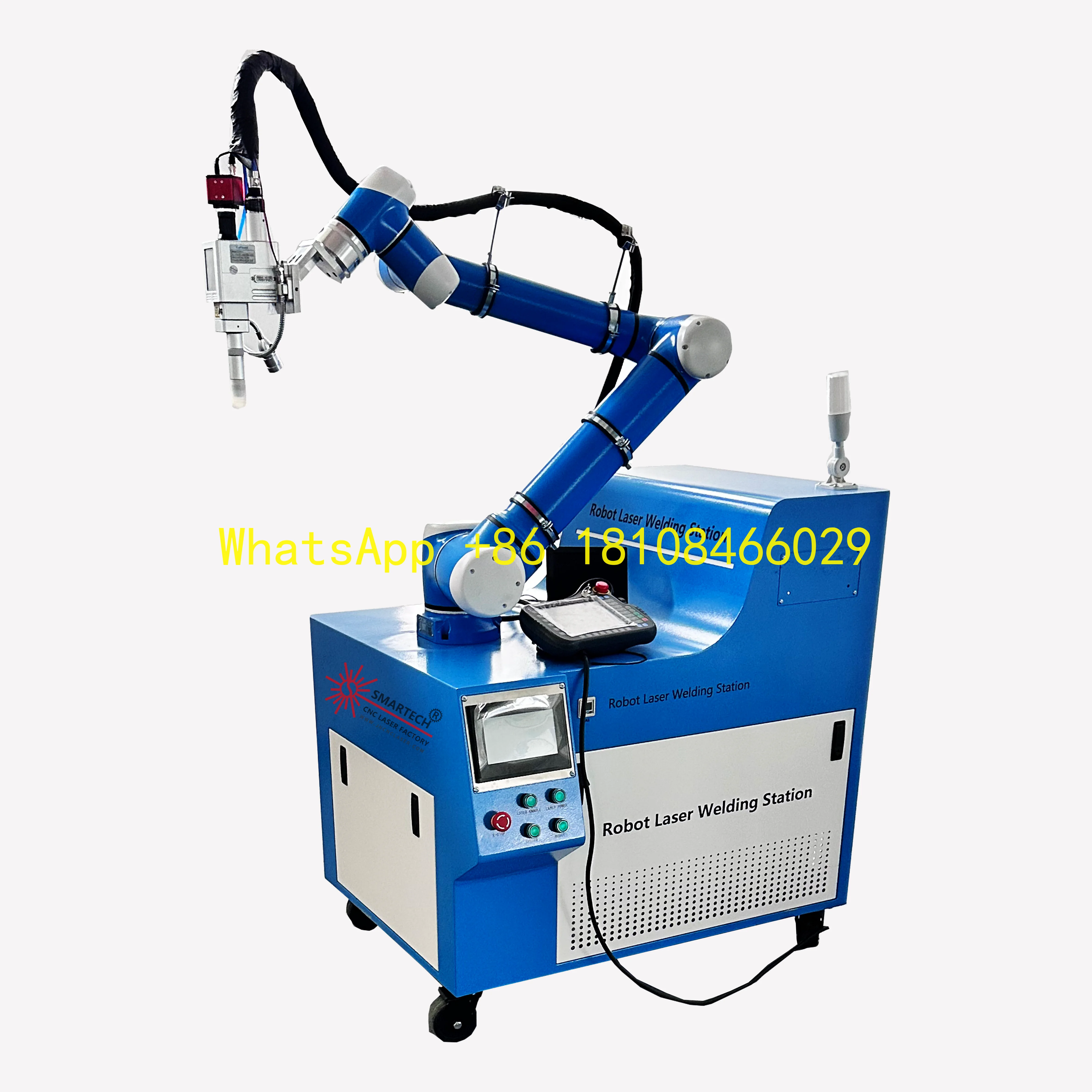 High Efficiency Industrial Robot Arm Laser Welding Machine New Condition Laser for Industrial Work