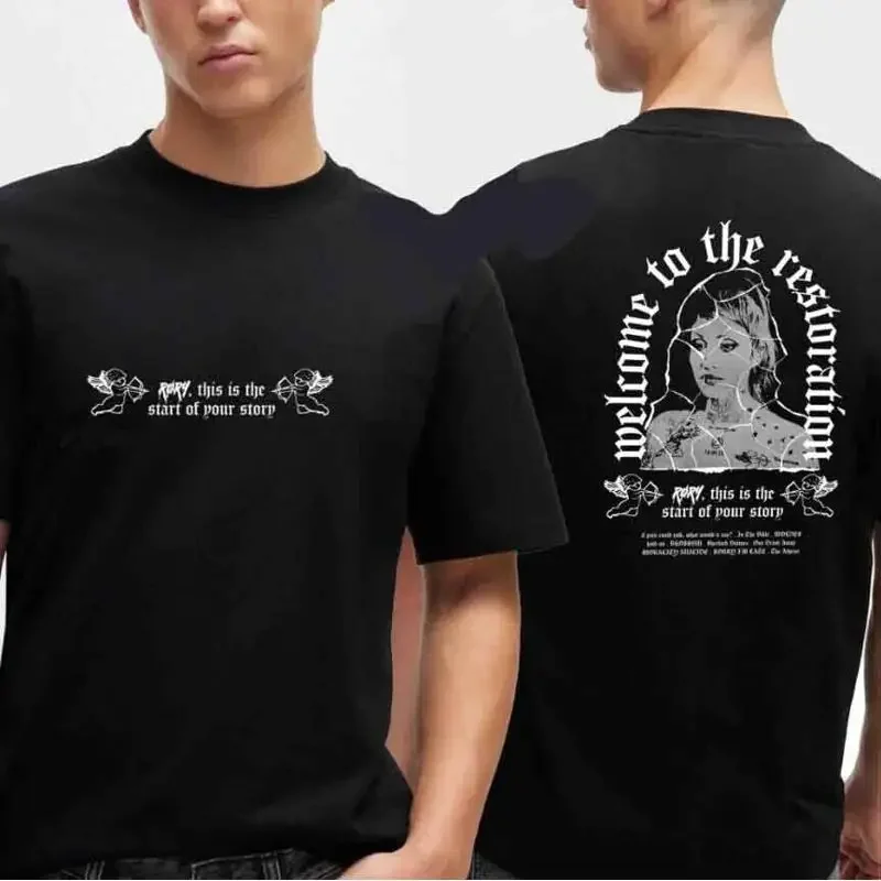 Rory Roxanne Emery Welcome To The Restoration Two Sided T Shirt