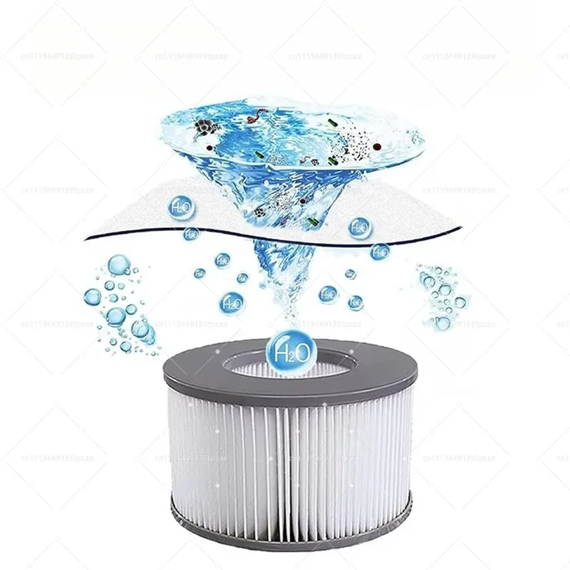 12 PCS Replacement Filter Cartridges For Mspa Filters Whirlpool Mspa Models 2020+ Inflatable Pools