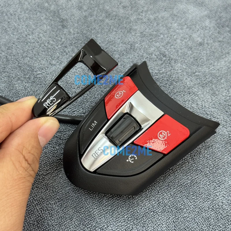 Car Steering Wheel RES MODE Button Cover For BMW F10 F11 F30 F31 F34 F01 F02 F07 F06 F12 F25 F26 F15 F16 M2 M3 M4 M5 X5M X6M