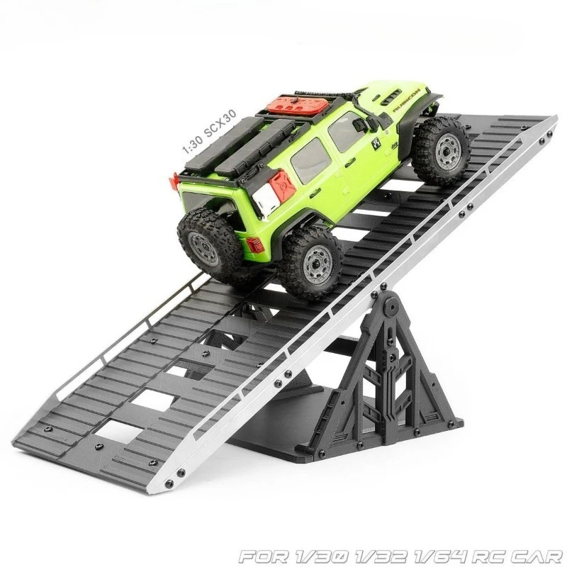 RC Car Seesaw Obstacle for Axial 1/30 1/32 1/64 Racing Cars SeeSaws Climbing Platform Model Off-Road Track Simulation Barrier