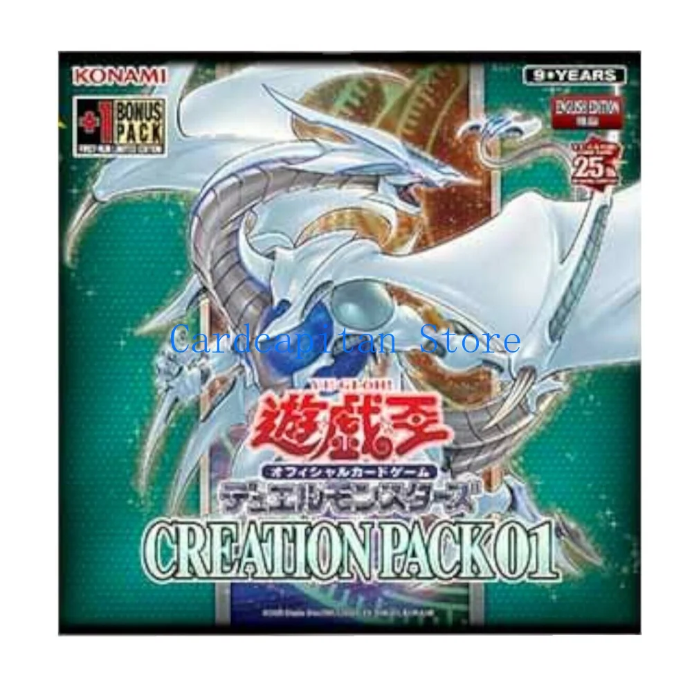 

Yu-Gi-Oh! Konami Official Box Creation Pack 01 Booster Box Duel Monsters Asia English