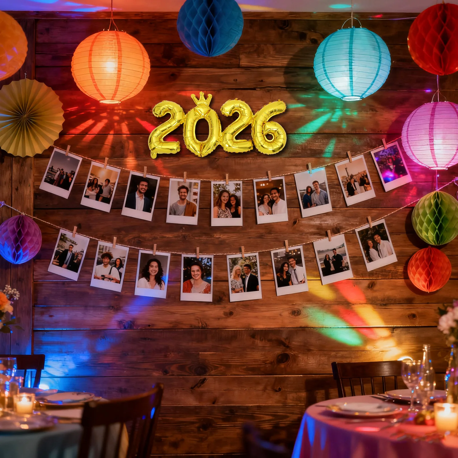 

5 set 2026 Number Balloons Gold Foil Aluminum Film Balloon Set For New Year Party Decorations Graduation Celebration Event