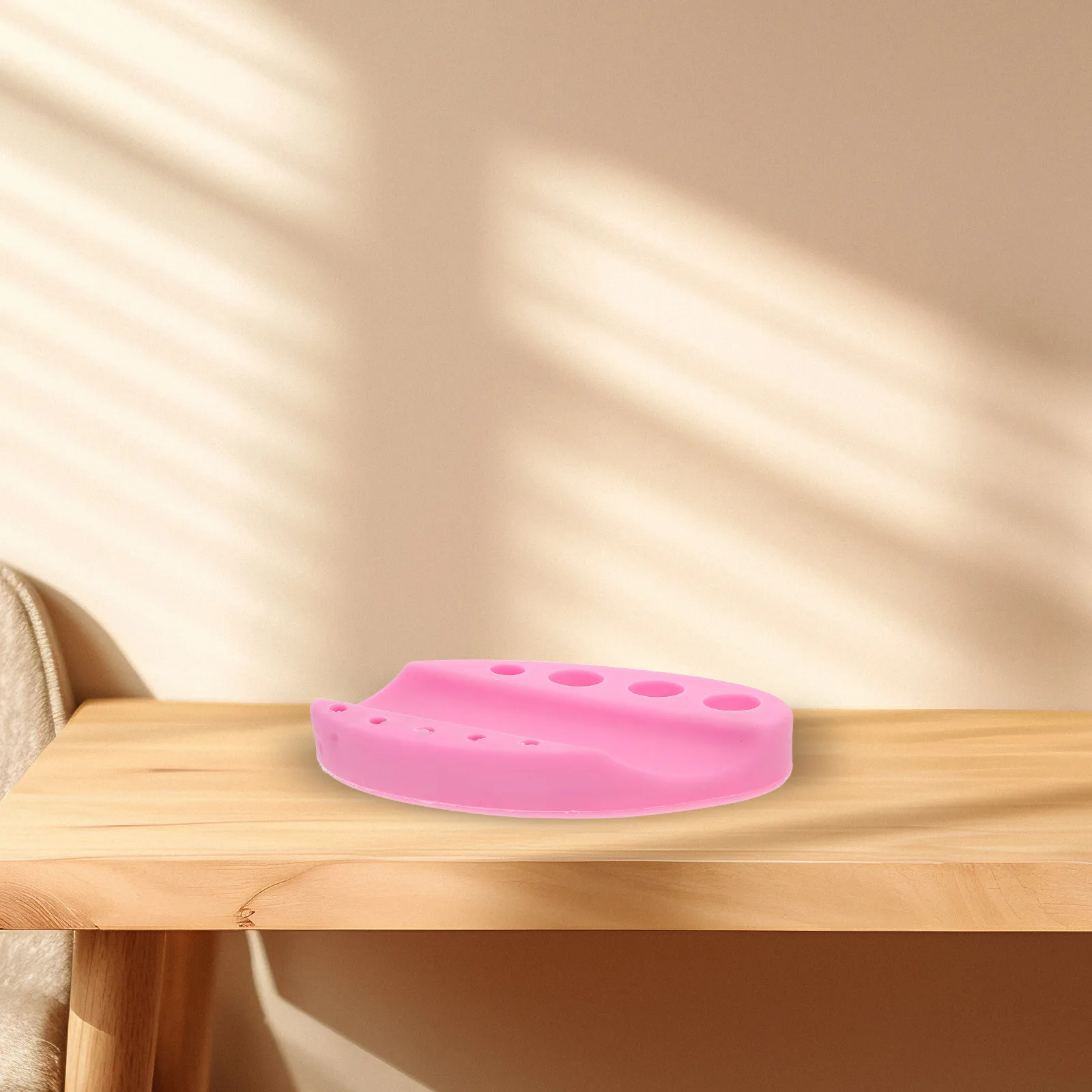 

1pc 9 Holes Silicone Pigment Cup Rack Ink Holder Stand For Tattoo Eyebrow Lip Durable Portable Disposable Organizer Salon Use