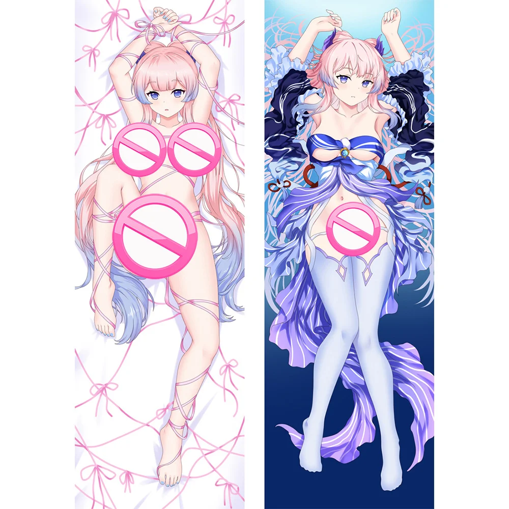 50x180cm Anime Genshin Impact Sangonomiya Kokomi Dakimakura Hugging Body Pillow Case Cover Japanese Pillowcase Cushion Bedding