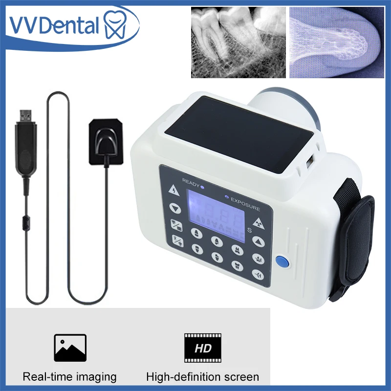 Портативная ручка VVDental 2 в 1, мини-Xray с цифровым стоматологическим рентгеновским изображением RVG, датчик Wi-Fi, немедленная визуализация, использование для взрослых и детей