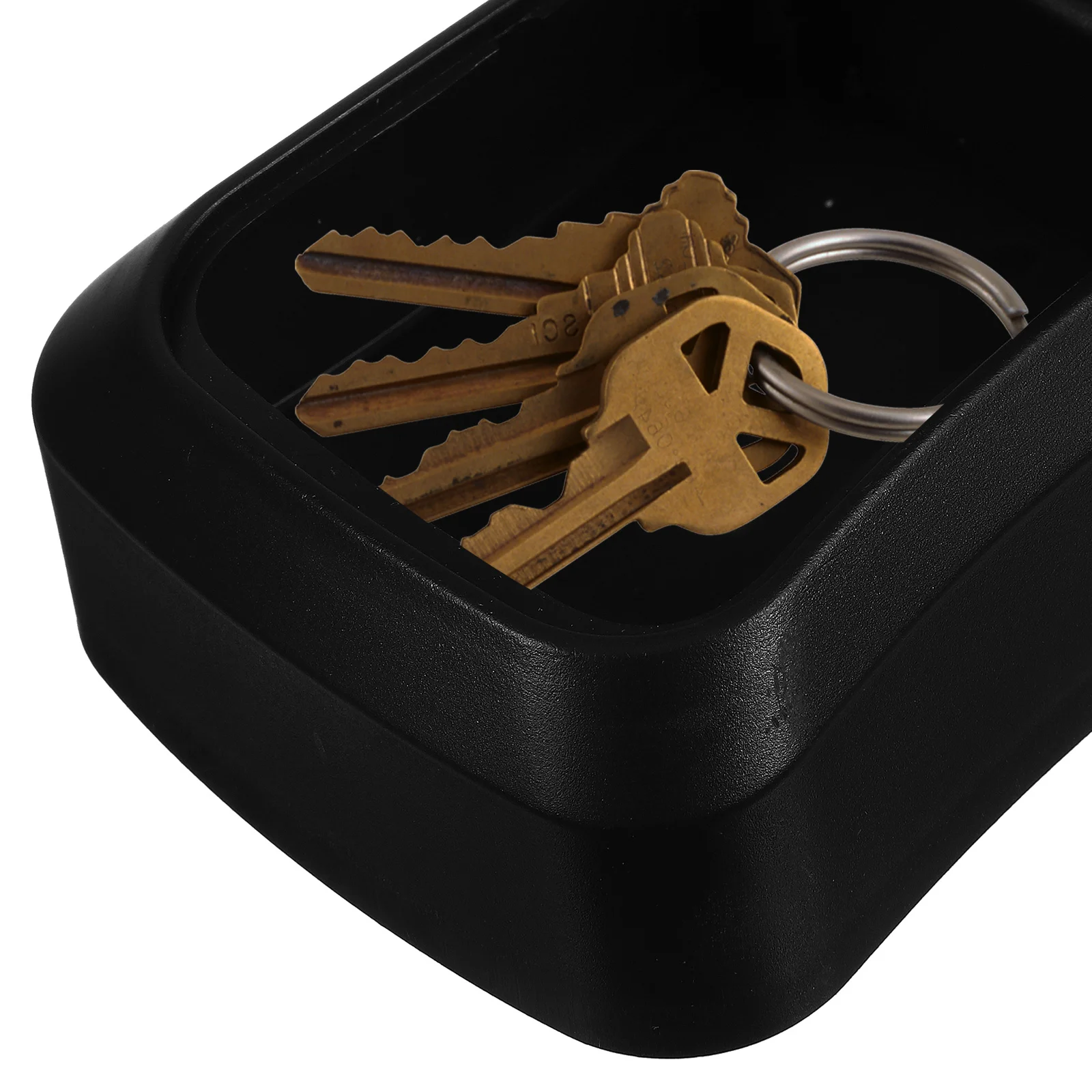 Lock Box for Keys Outdoor with Code Waterproof Wall Mounted Key Box for Outside Door Security Key Storage Container