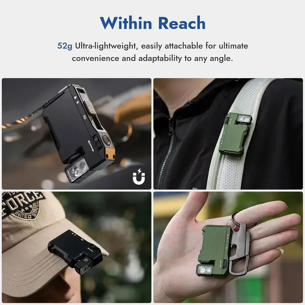 

New G5 Edc Mini Flashlight 400Lumens Ultra-Lightweight Portable Pocket Waterproof Torch for Outdoor Camping Lighting