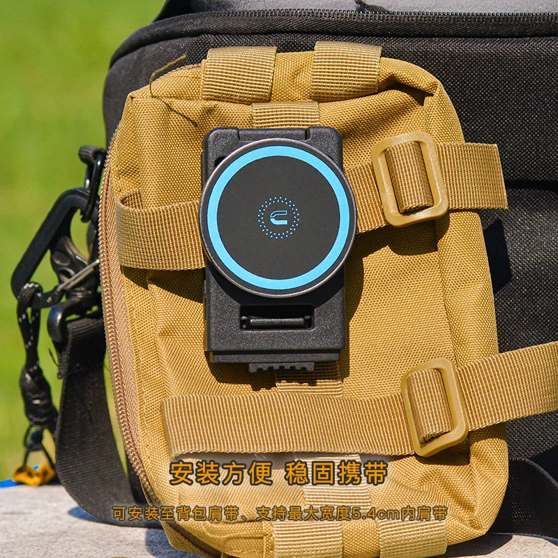 MagSafe Compatible Magnetic Clutch Strap Base for Apple iPhone Outdoor Backpack Shoulder Strap Holder
