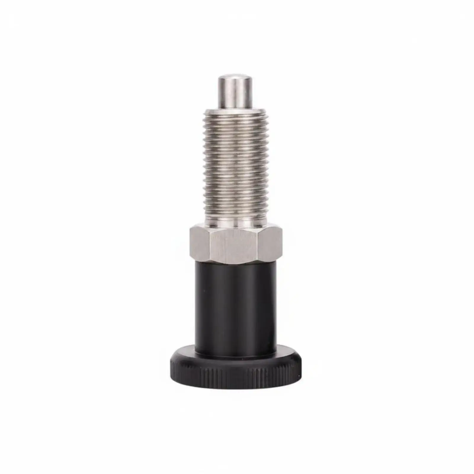 Ergonomic Knob Stainless Steel Plunger Indexing Unit for Machine Tools Reliable Locking and Adjustment Mechanisms