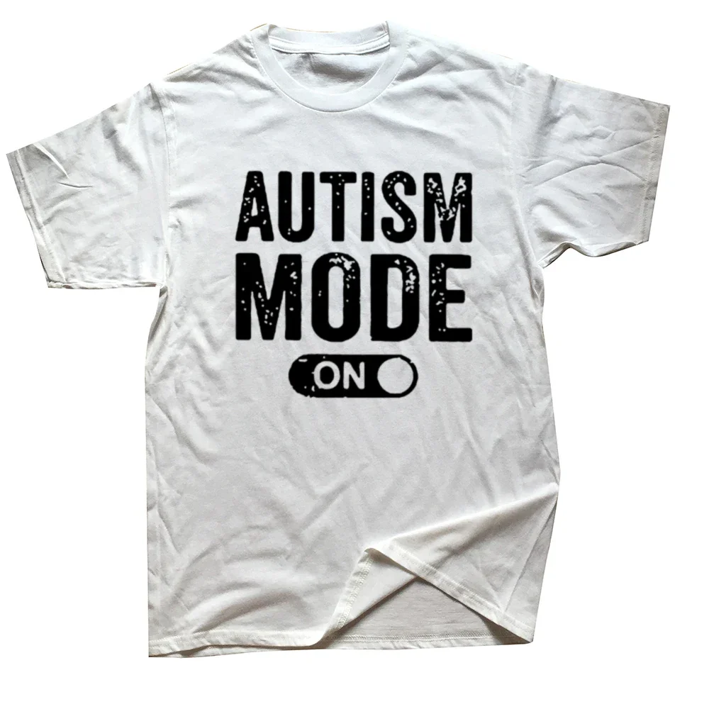 

Funny Made Best Autism Mode on Graph T Shirts Streetwear Short Sve Birthday Gifts T-shirt Unisex Clothing Summer Style