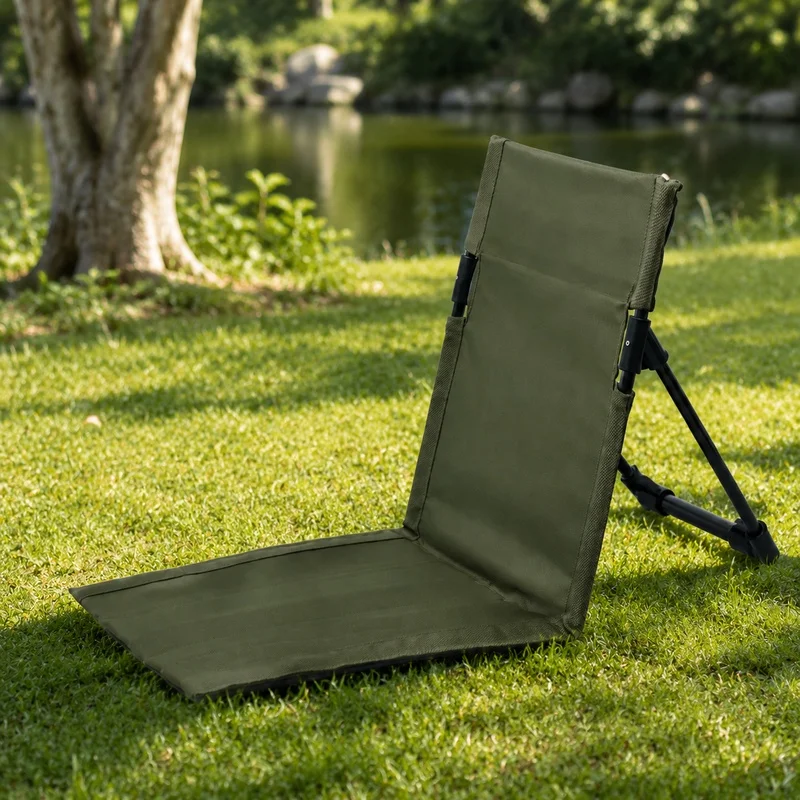 Siège de camping pliable léger en alliage d'aluminium, idéal pour les voyages en plein air, la pêche et la plage