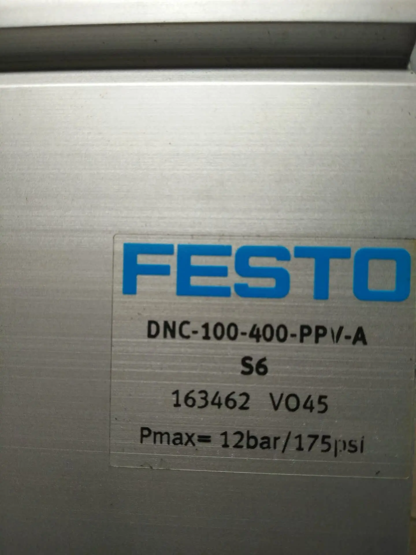 

Festo FESTO DNC-100-400-PPV-A-S6 Cylinder 163462 In Stock.