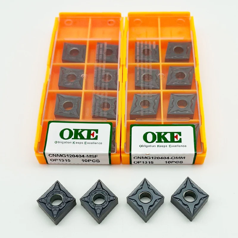

CNMG 120440 CNMG 120408 OMM OMF MF MSF OP1215 OP1315 Твердосплавная вставка CNMG Внешний токарный инструмент для нержавеющей стали