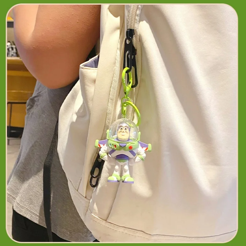Disney Genuine Toy Story Series Pendant Cute Cartoon Figure Keychain Figure Keychain with Pop-up Wings Charm Ornament Collection - view 5