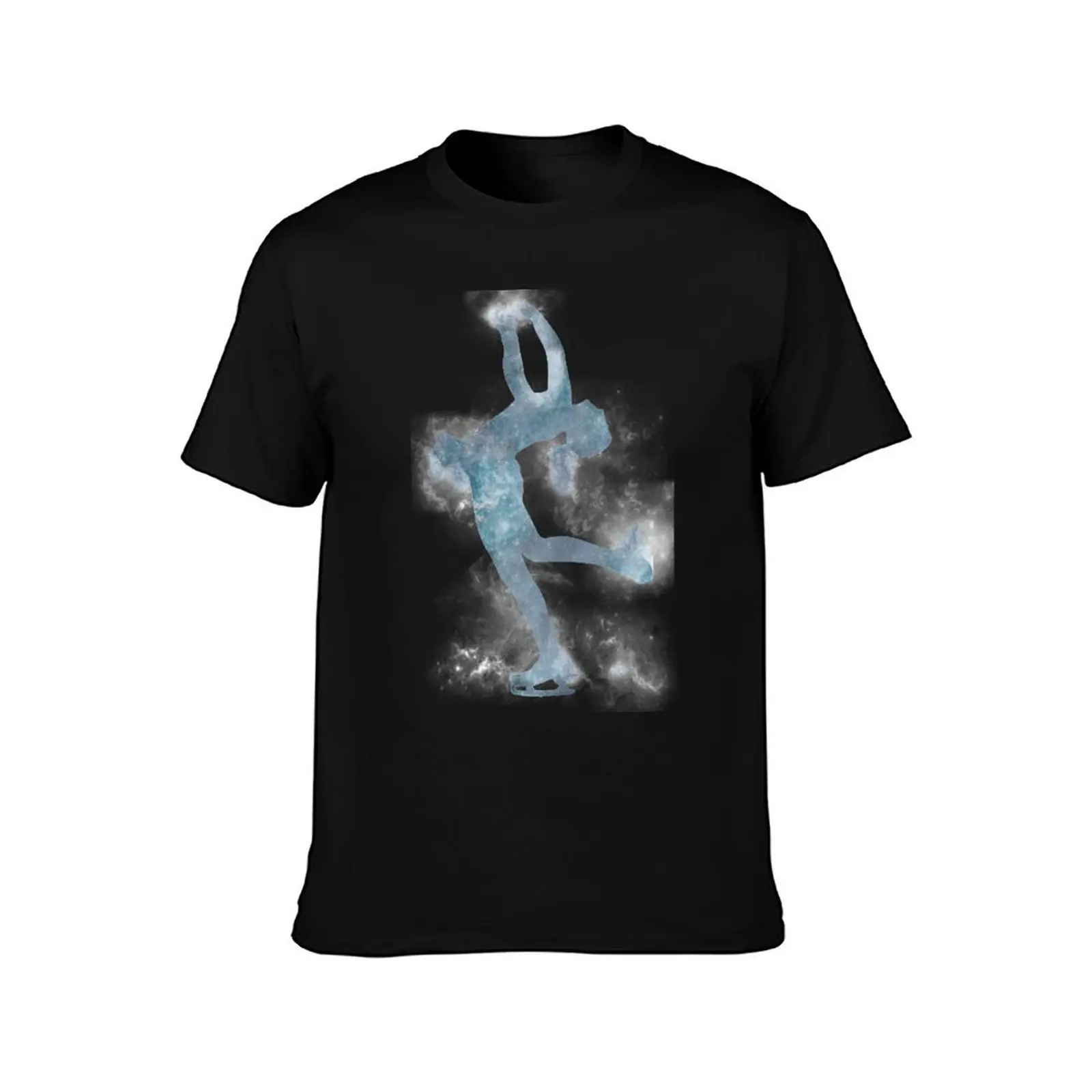 Ice Skater Nebula 2 T-Shirt Trendy Casual Short Sleeve Shirt