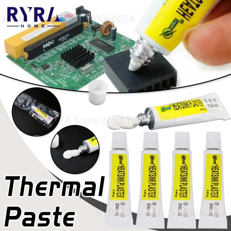 Thermal Paste Glue Conductive Paste Viscous Adhesive Conductive Heatsink Plaster Glue For Chip VGA RAM LED IC Cooling Radiator