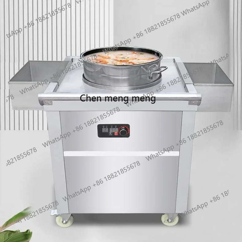 

Mobile food delivery car Soup and porridge cooking noodles Stainless steel thermal insulation dining car