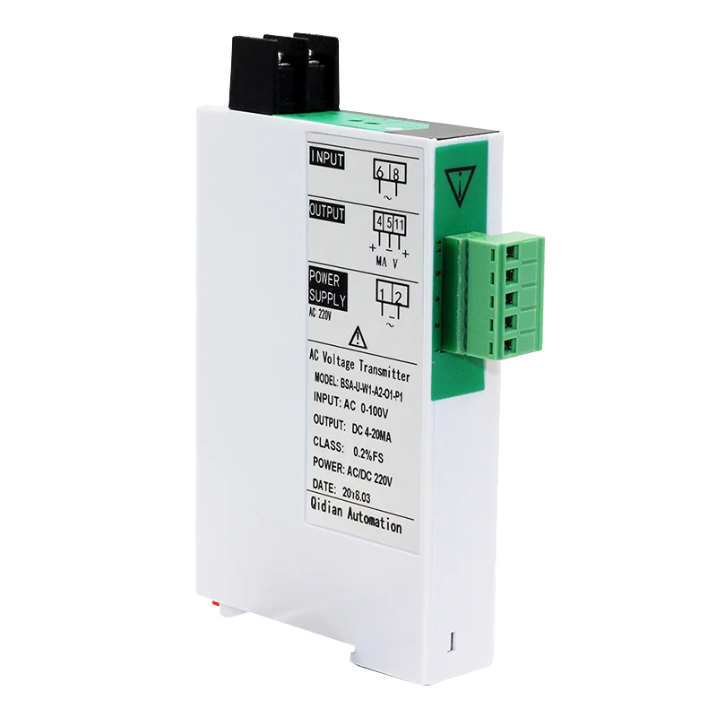 AC 0.5A 5A 10A 20A Current Sensor 85-265V Power Supply Signal Monitoring Transmitter Distributor 4-20mA 0-5V Output Transducer