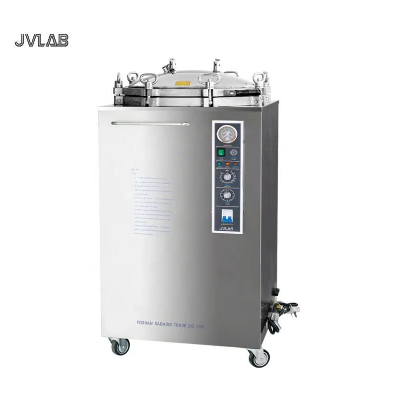 Autoclave Sterilization Machine High Pressure Steam Sterilizer Laboratory Food Vertical Autoclave Sterilizer OEM