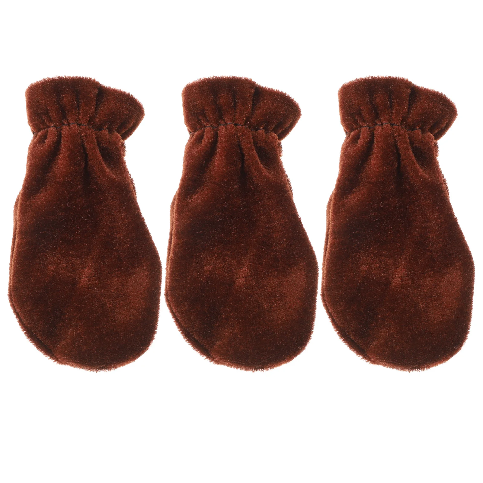 

3Pcs Lint Piano Pedal Protective Cases Dirtproof Washable Comfortable Texture Practical Gift for Beginners Beige