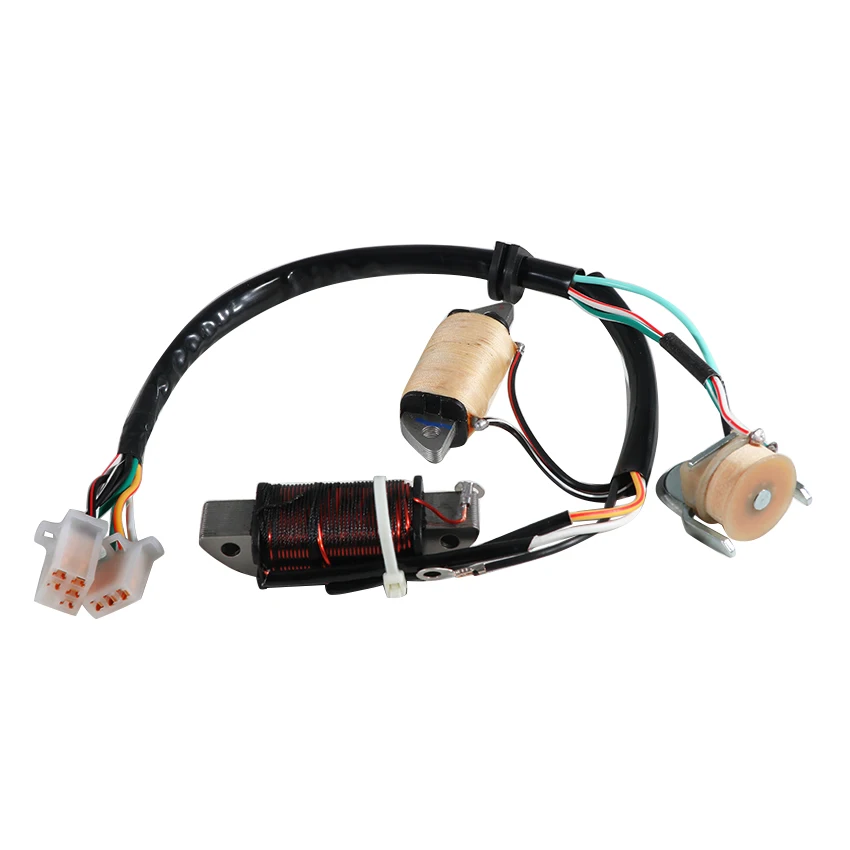 Motorrad-Statorspule OEM 2MK-85560-M0 2ML-85560-M0 für Yamaha T80D T80ED Town Mate 1987 1992 1993 Magneto-Ladestator – Detail 6