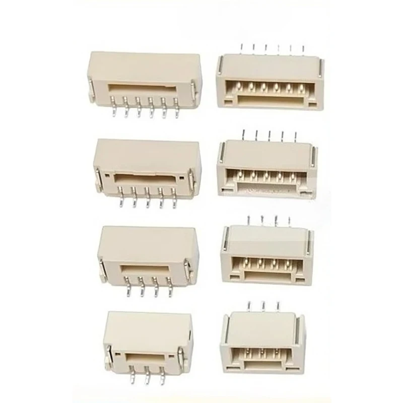 100pcs JST1.25 SH1.0 ZH1.5 PH2.0 XH2.54 Straight DIP Right Angle Vertical SMT Horizontal SMD PCB Male Wafer Connector