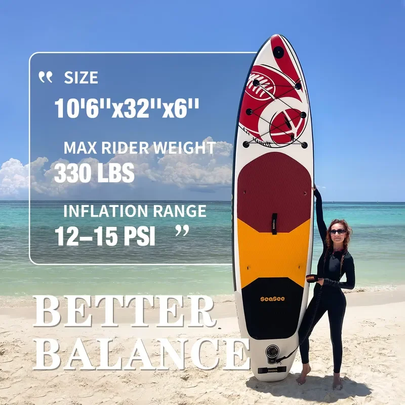 Inflatable Stand Up Paddle Board for BLUE BAY SUP 2026 – 10'6