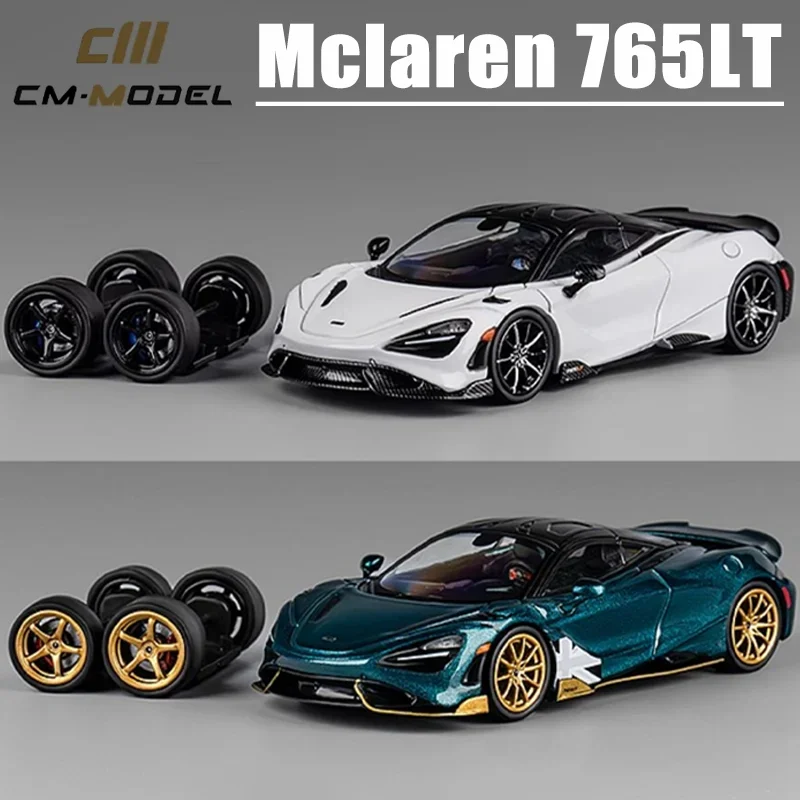 

CM 1/64 Mclaren 765LT Alloy Toy Motor Vehicle Diecast Metal Model Gifts