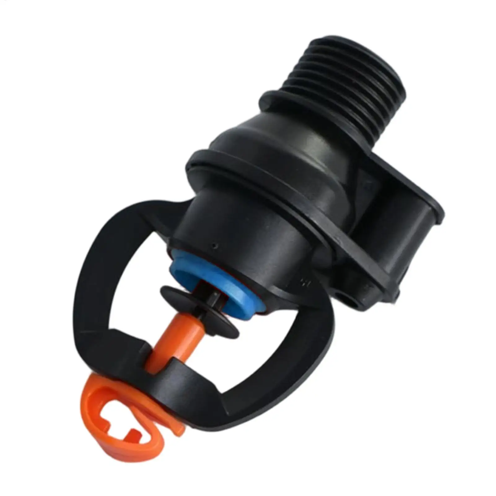 Pressure Compensating Dripper 1/2 Inch Adjustable Flow Drip Irrigation Emitter Easy Install Water Saving Sprinkler for Garden