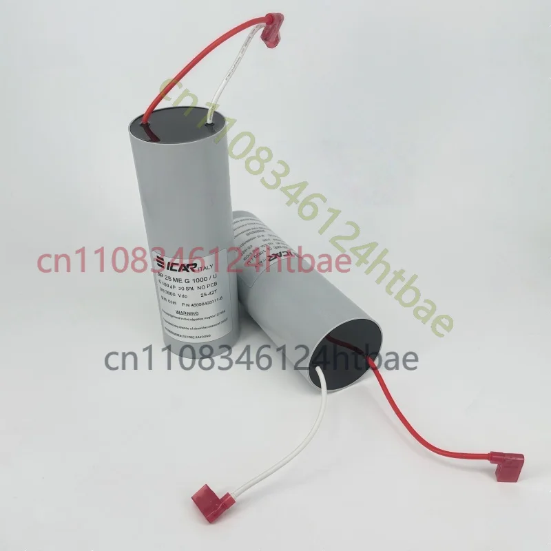 For 100UF 2600VDC Magnetic Therapy Capacitor, Original Defibrillator Cardiac Treatment Capacitor ICAR 50*140mm Brand New