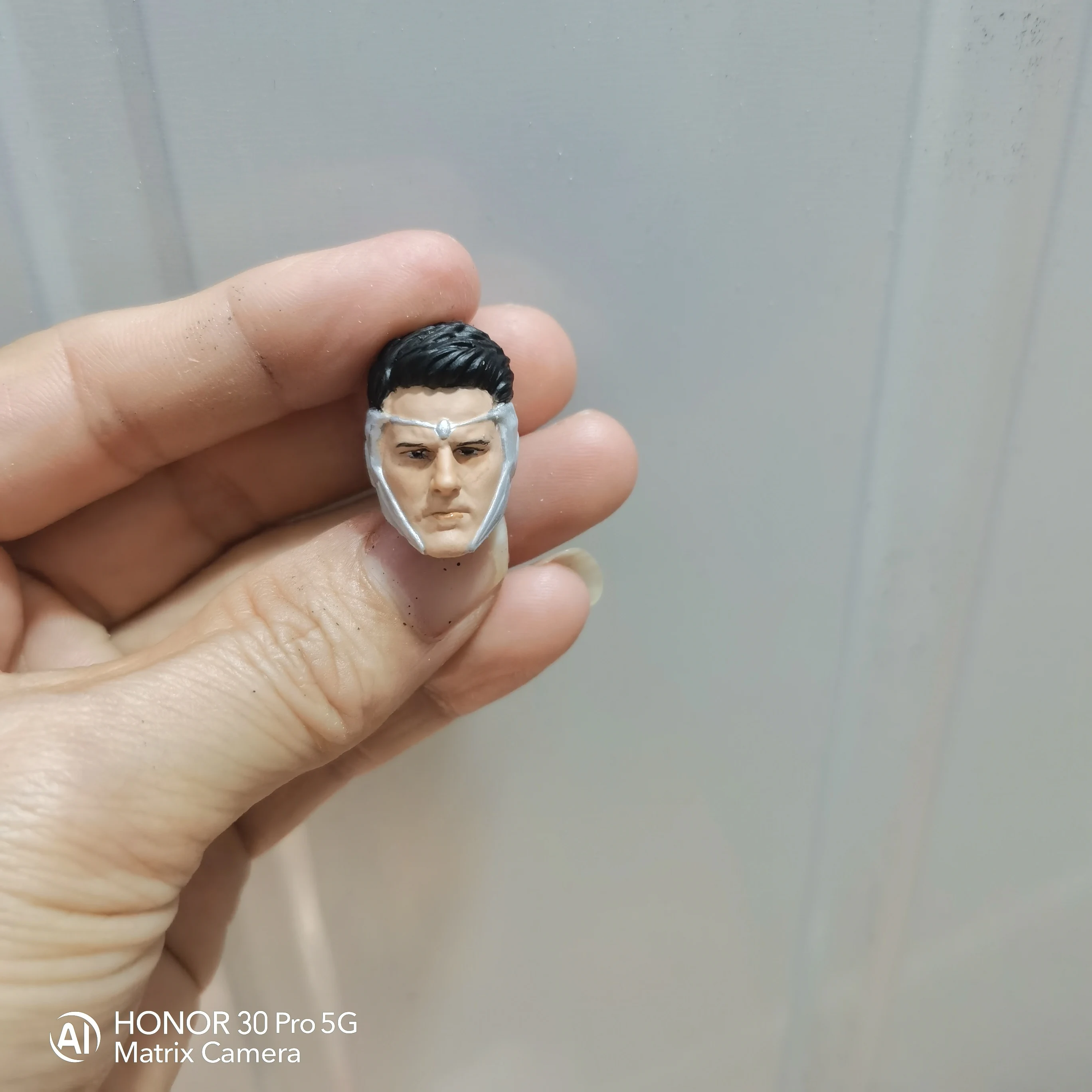 1/12 Painted Iron Tom Cruise Head Carved Model Fit 6'' ML Action Figure