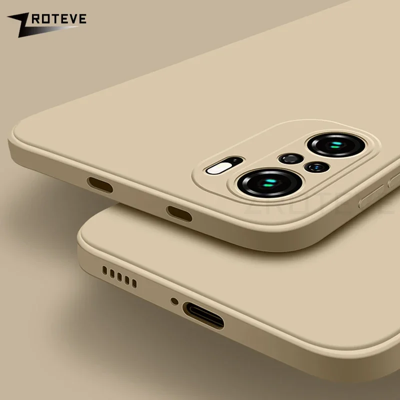 

For PocoF3 Case ZROTEVE Silky Liquid Silicone Soft Cover For Xiaomi Poco F3 F4 F5 F6 Xiomi Pocophone X4 GT X5 X6 Pro 5G Cases