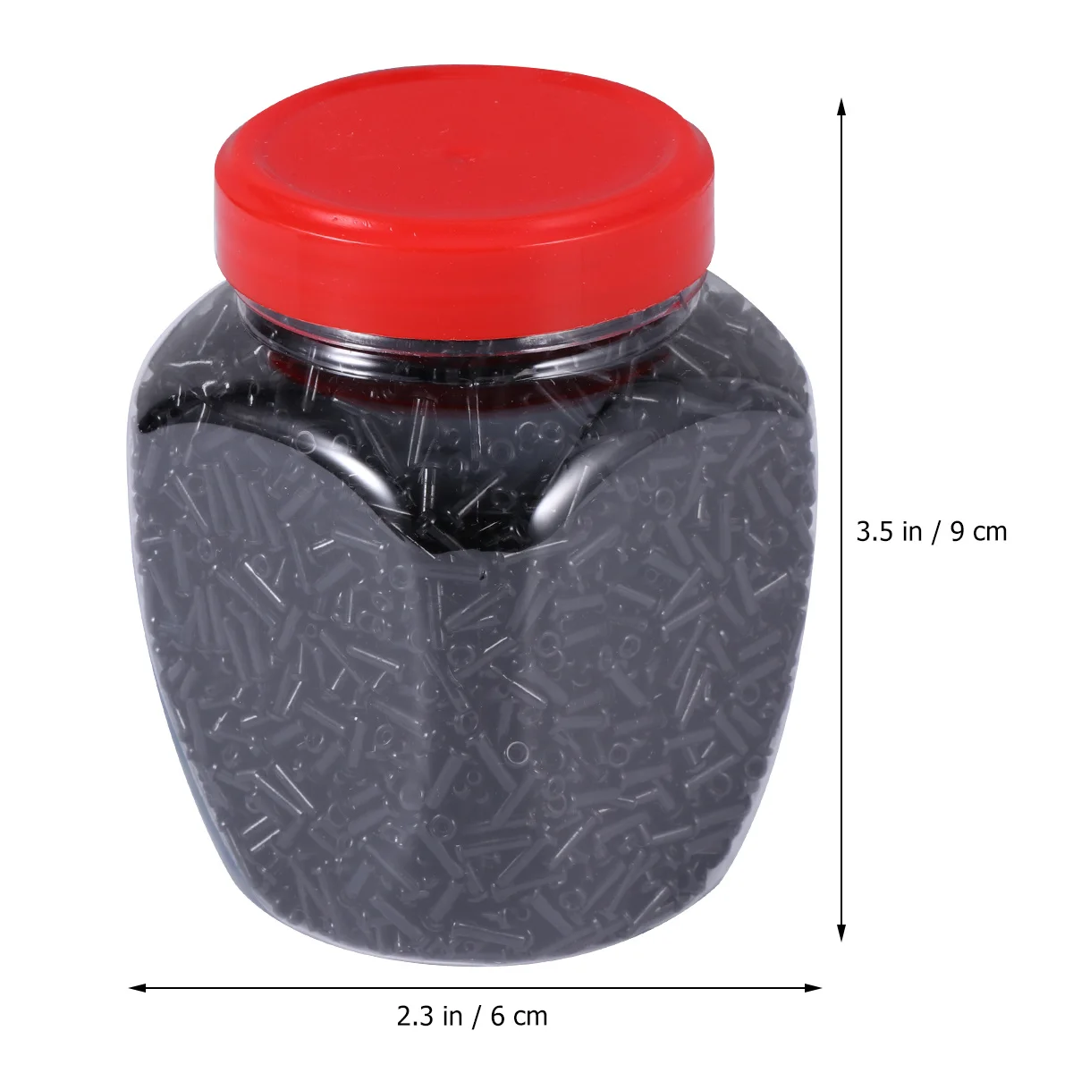 1 صندوق كرة الريشة الحرس أنبوب استبدال الحلقات النايلون الأسود 2.6x7.9 نمط مضرب حامي اللوازم الرياضية