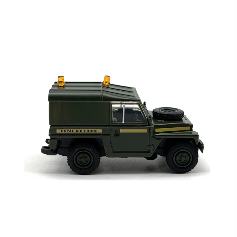 1:76 Scale Diecast Alloy Land Rover Light Military Off Road Vehicle Model Classic Nostalgia Adult Collection Toys Souvenir Gifts