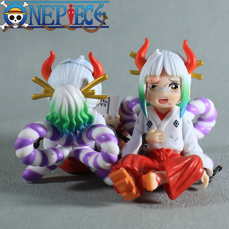 10cm Anime One Piece Figure Yamato Figure PVC Collectible Statue Model Toys Gifts