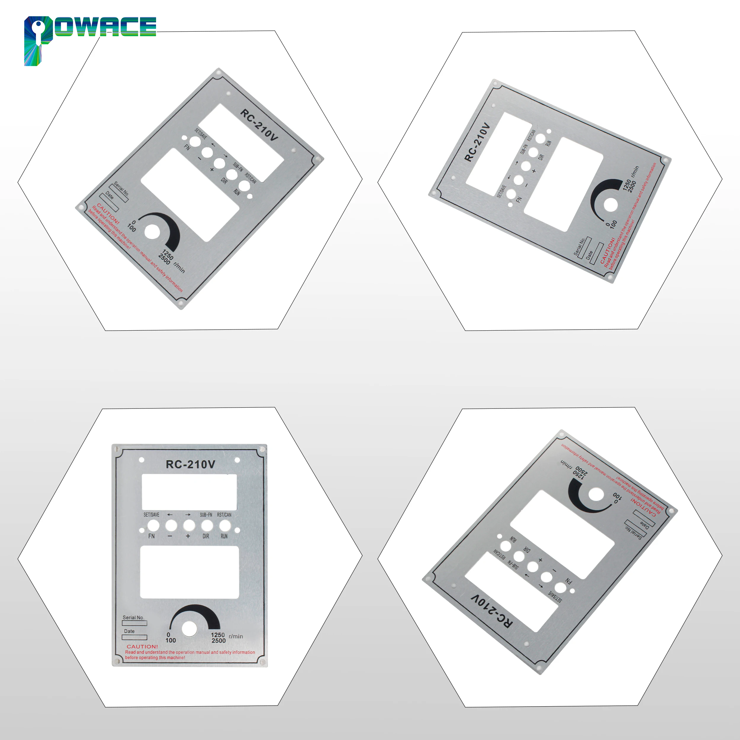 Aluminum Lathe Control Panel Board Card For 210V Lathe Spare Parts Accessories