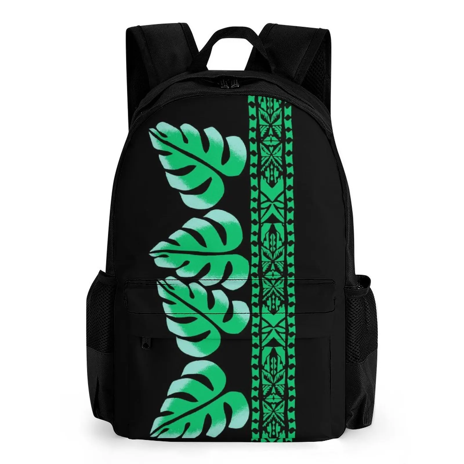 

Polynesian Custom Campus Rucksack Hibiscus Flower Print Lightweight Build Reinforced Seams Spacious Student Daily