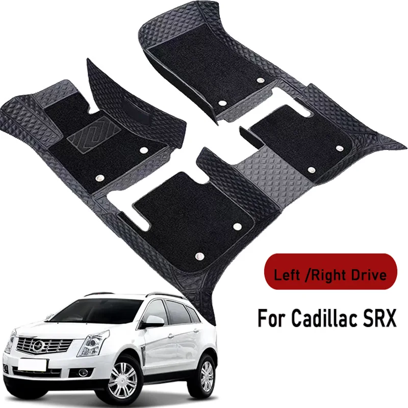 Car floor mats for Cadillac SRX 2004 2005 2006 2007 2009-2016 Customauto foot Pads automobile carpet cover interior accessories