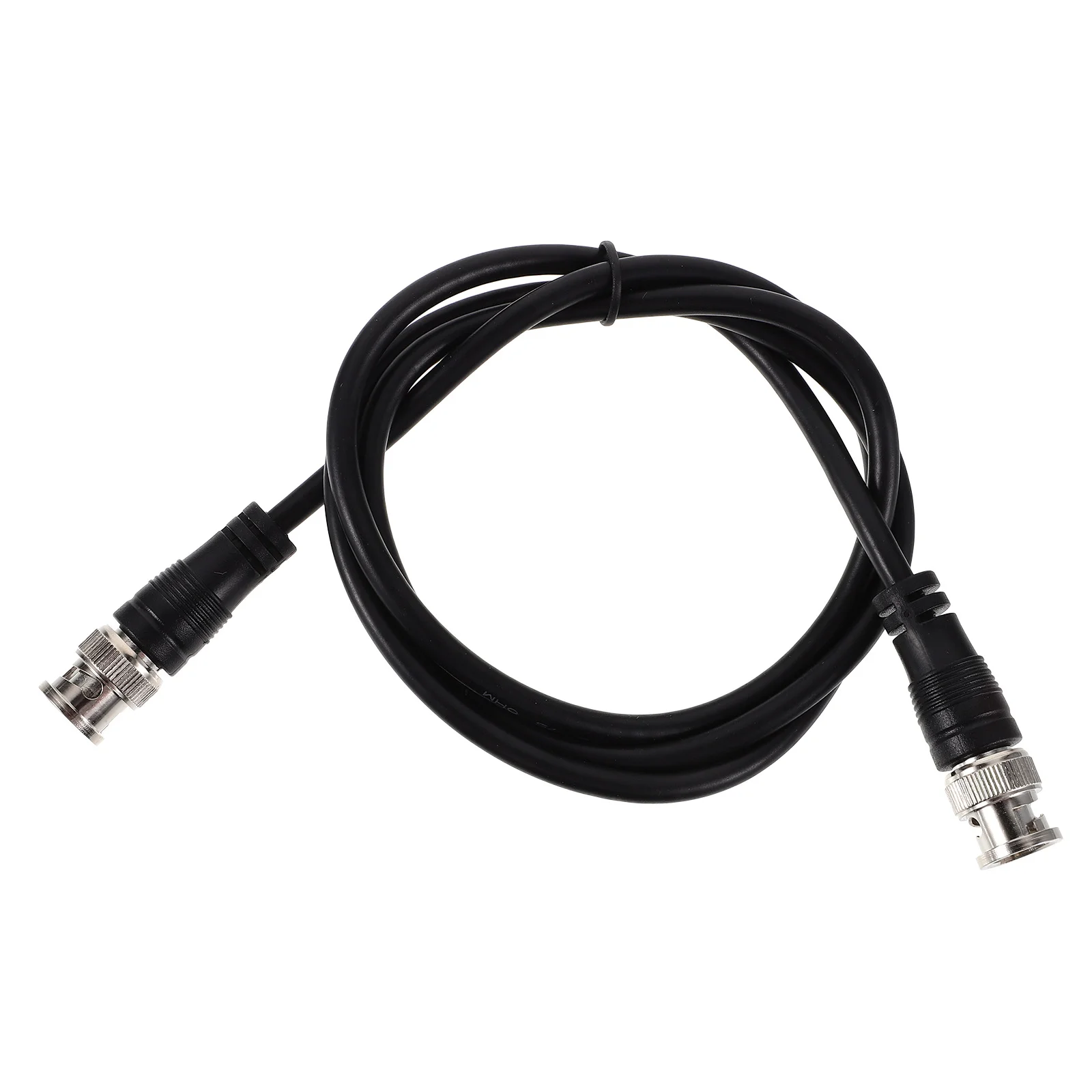 Coax Cable Bnc Male to Q9 Jumper Surveillance Video 75-3-5 Coaxial Line Recorder Extension (1 Meter) Connector Black