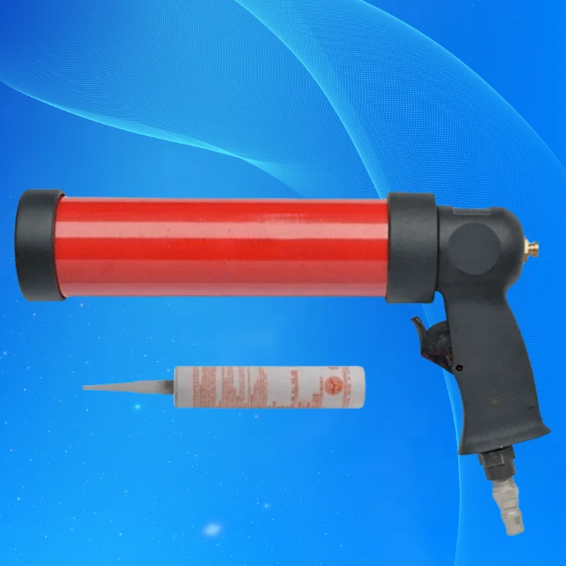 

Free Shipping 310Ml/Cc Adhesive Pneumatic Dispensing Caulking Gun With Plastic Cartridge