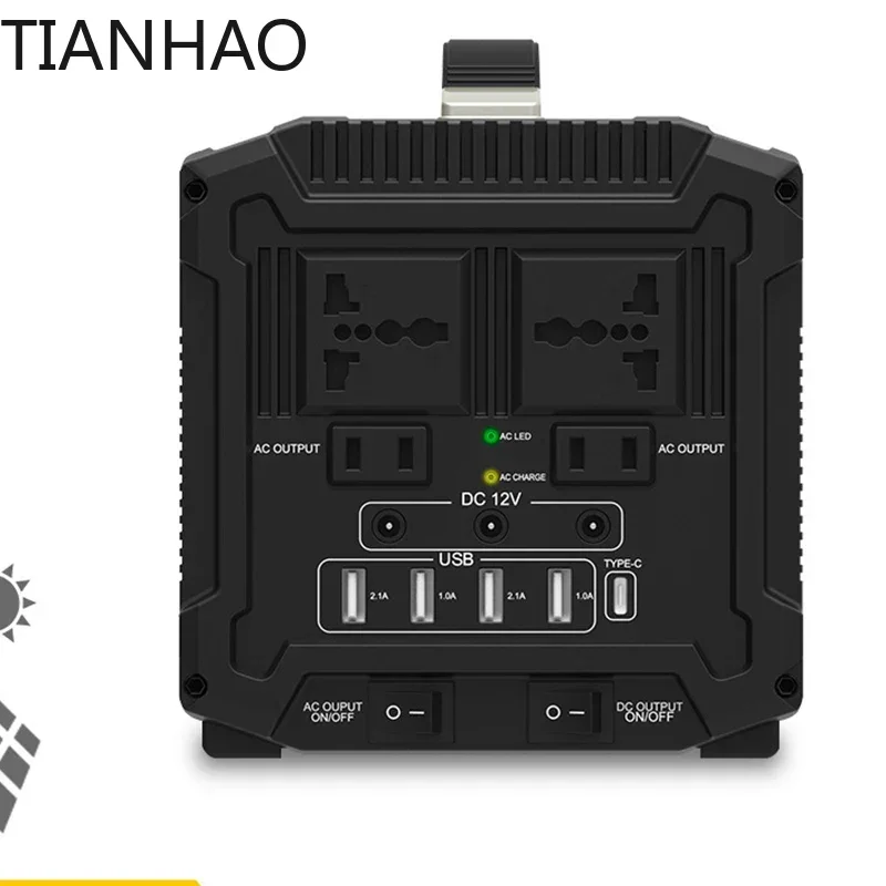 Power Tools New 220V/110V Mobile Power Large Capacity UPS Uninterruptible Portable Outdoor Stall Emergency Vehicle