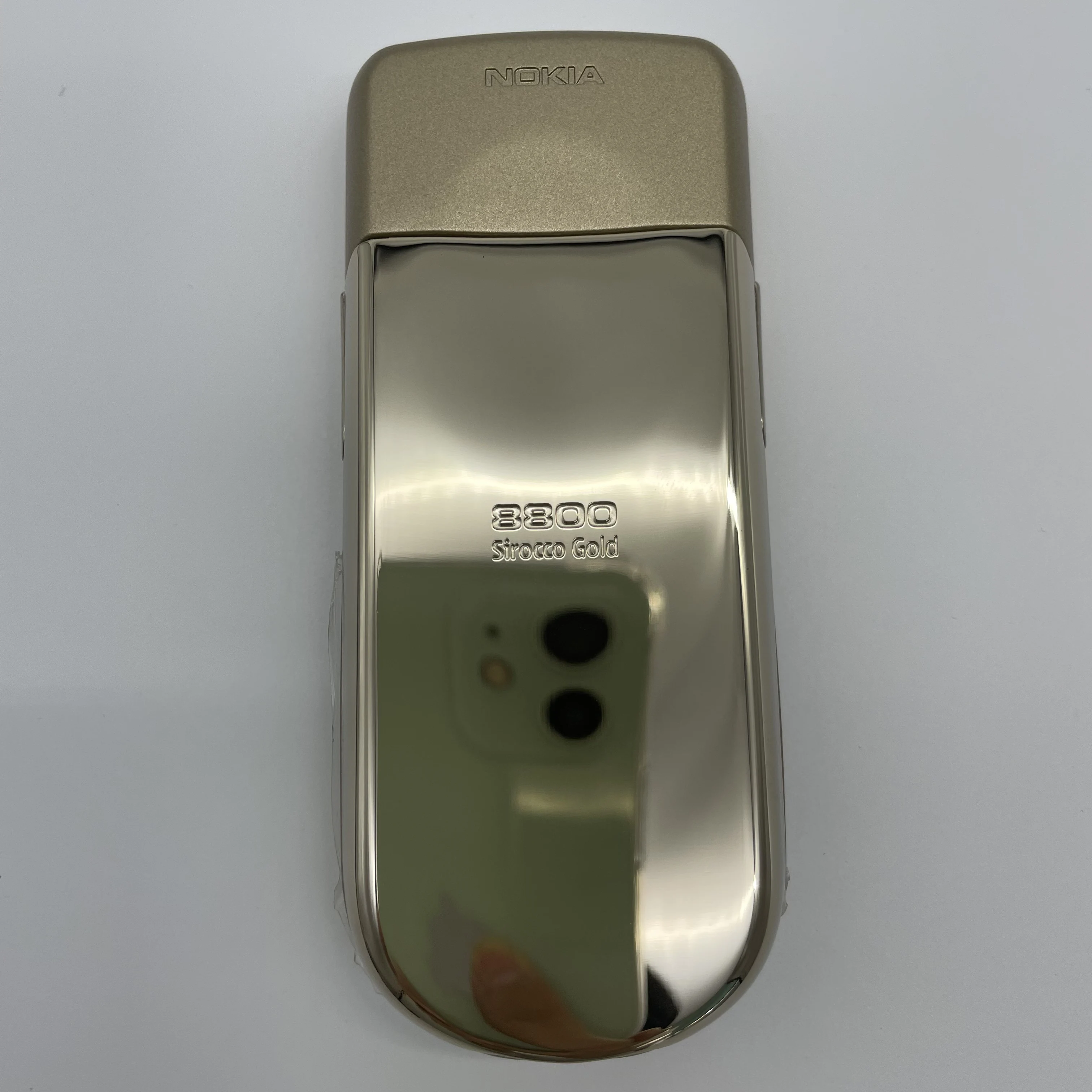 هاتف Nokia 8800 Sirocco المجدد المفتوح بدقة 2 ميجابكسل ومكبر الصوت ولوحة المفاتيح العبرية العربية الروسية وحالة جيدة