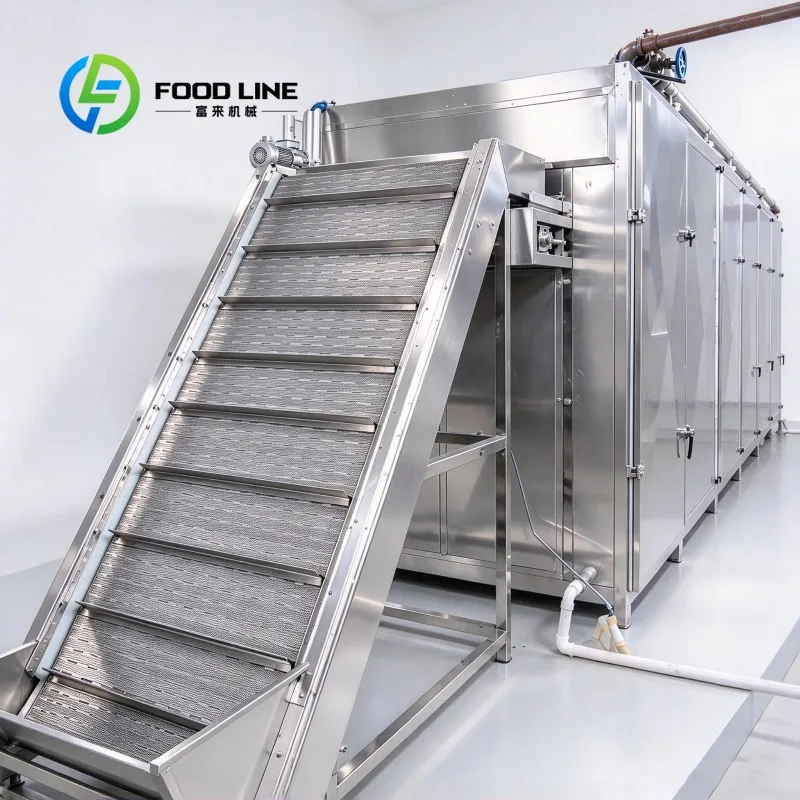 Custom Automatic Multi Layer Mesh Belt Dryer Continuous Fruit Vegetable Dehydration Machinery for Commercial Production Workshop